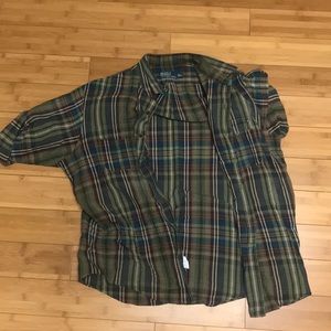 Polo long sleeve button down